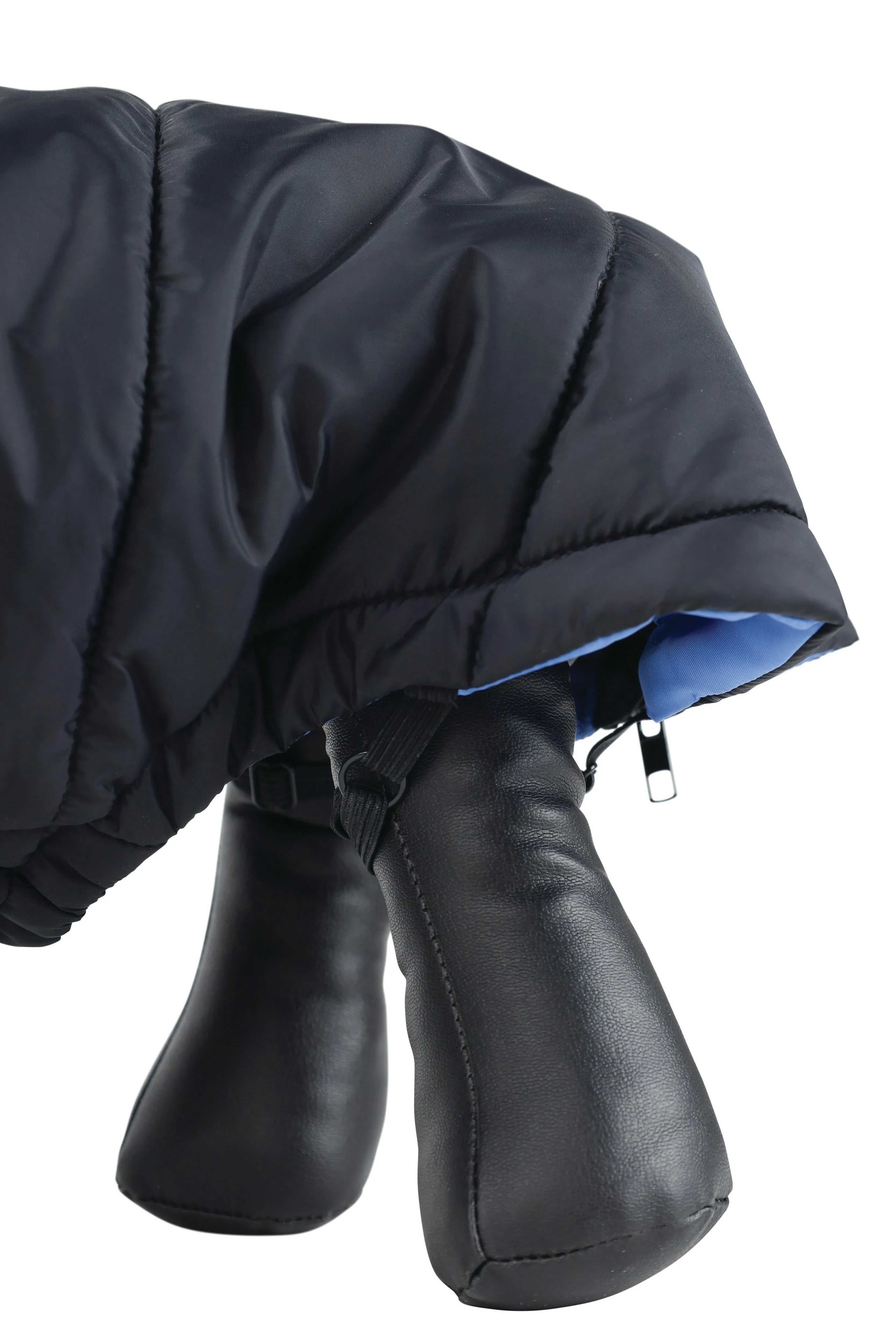GENTLE DOG Winter Jacket Black&Blue