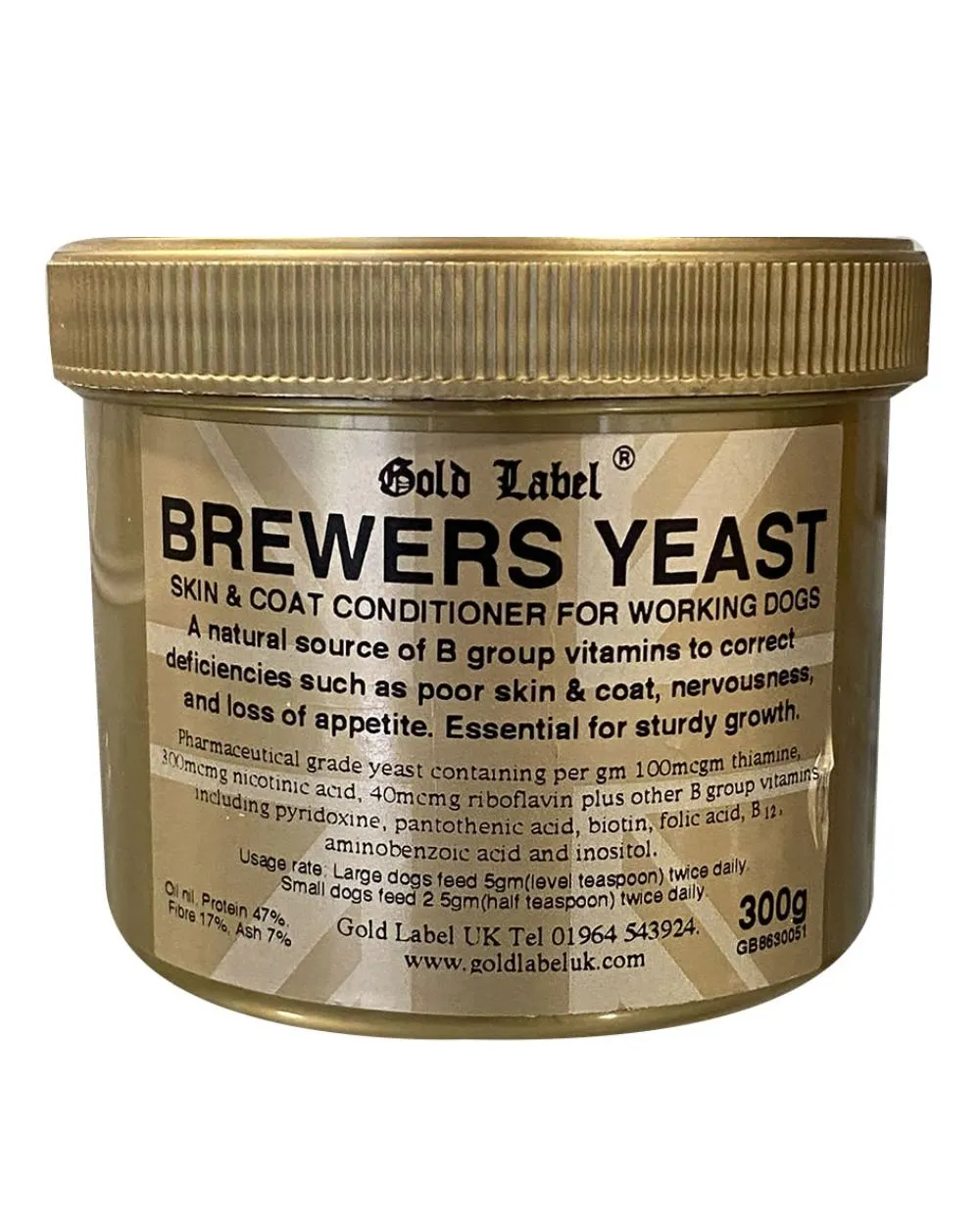 Gold Label Canine Brewers Yeast