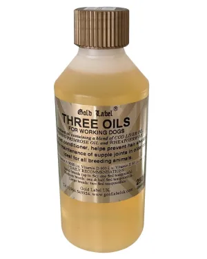 Gold Label Canine Three Oils