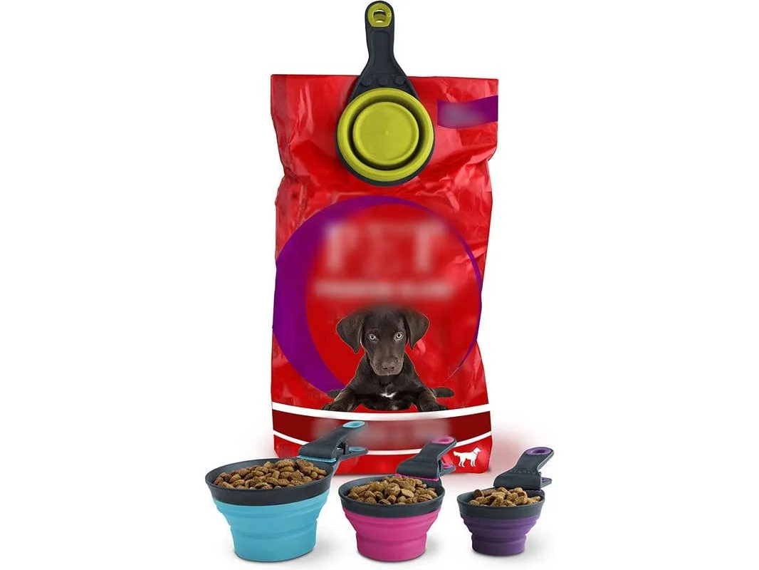 Green Grain Scoop & Sealing Clip Pets Qatar