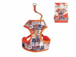 Harness and leash FunnyDogs -10x1200-MD Pets Qatar