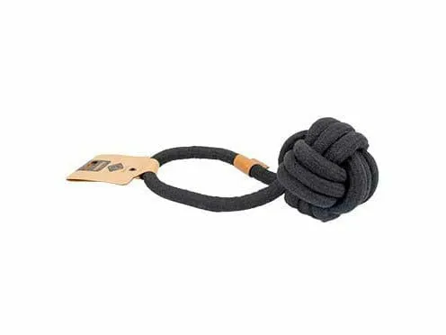 Harper ball with loop L - 27cmx15mm black Pets Qatar