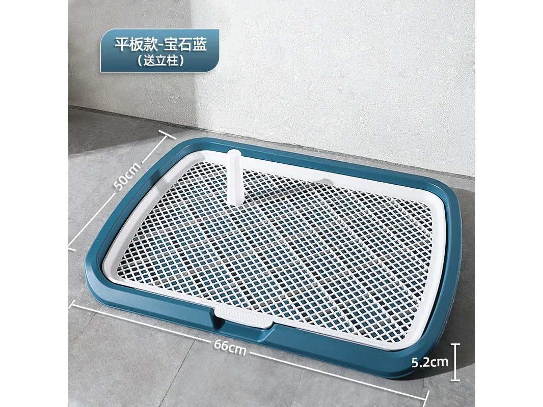 Hoopet Flat Standing Litter Pan-66X50X5.2Cm Pets Qatar