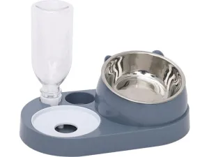 HOOPET Pet Food & Water Bowl Stainless Steel Pets Qatar