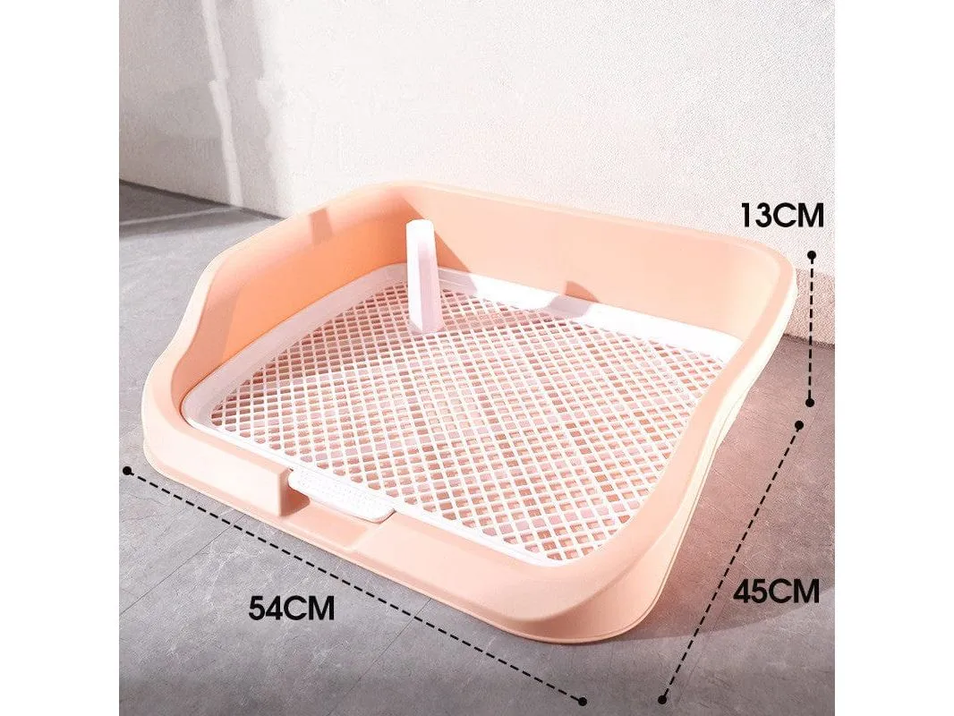 Hoopet Pet Pen Litter Box With Post-54X45X13Cm Pets Qatar