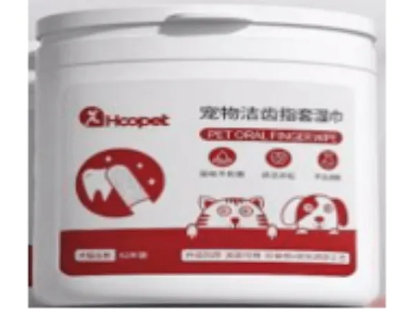 HOOPET Pet Teeth Cleaning Finger Wipes Pets Qatar