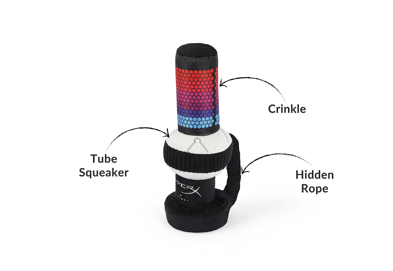 HyperX x P.L.A.Y. PAWdcast Microphone