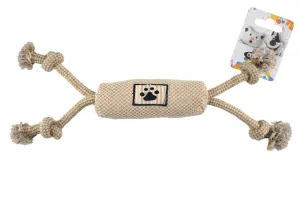 IMAC Sausage Toy with Rope 40 cm Pets Qatar