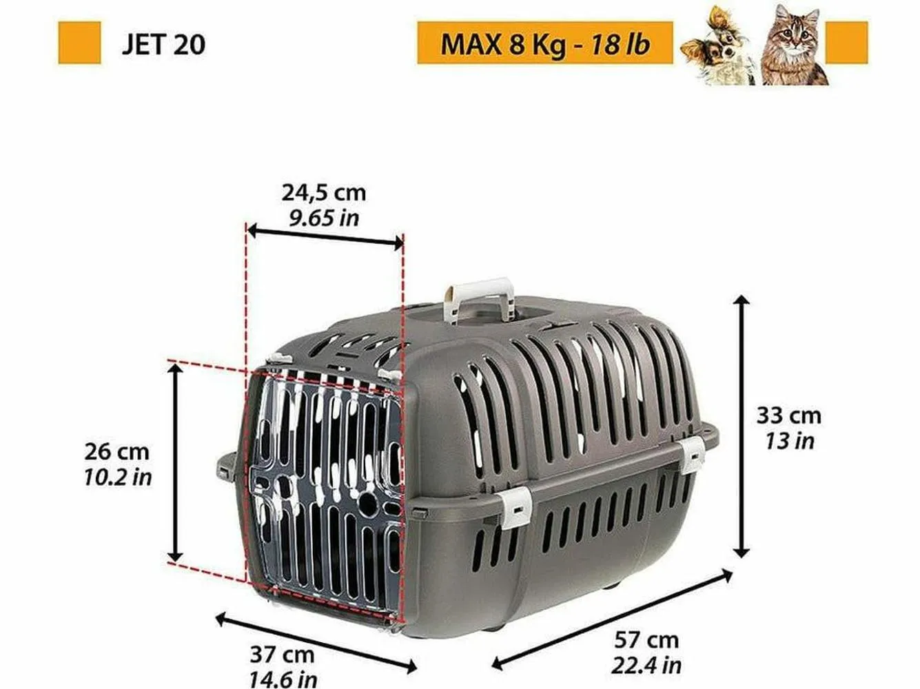 JET 20 TRASPORTINO Pets Qatar