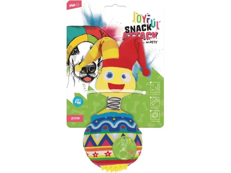 Joyful Snack Attack Dog Toy - Jester Pets Qatar