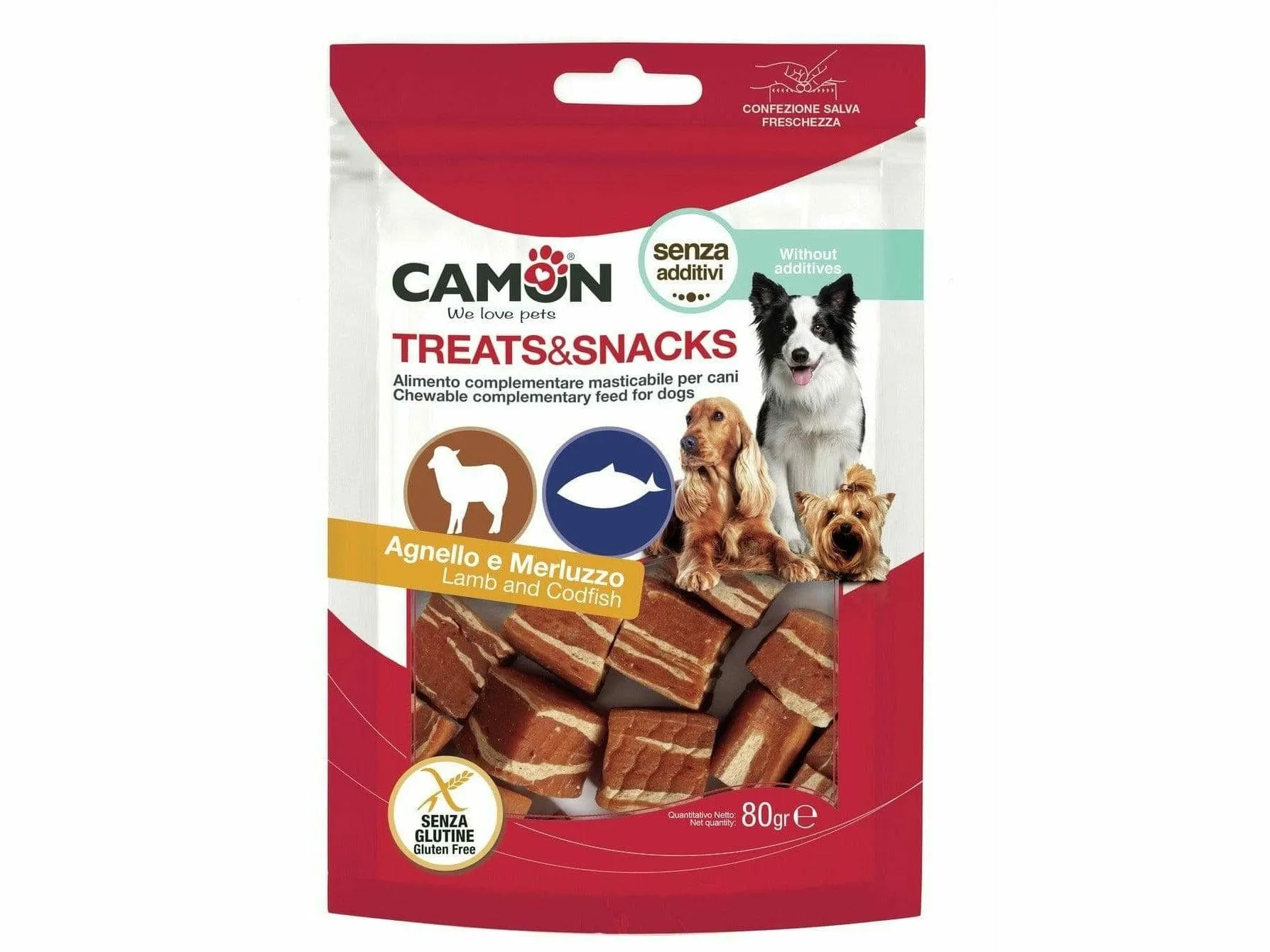 Lamb And Codfish Cubes (80G) Pets Qatar