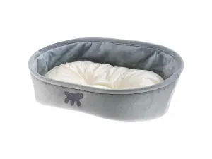 Laska 45 Gray Kennel Pets Qatar