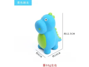 Latex Sound Dinosaur as per photo  6*10*12.5cm Pets Qatar