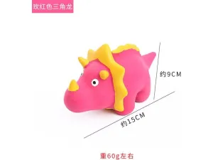 Latex Sound Dinosaur as photo 10*15cm Pets Qatar