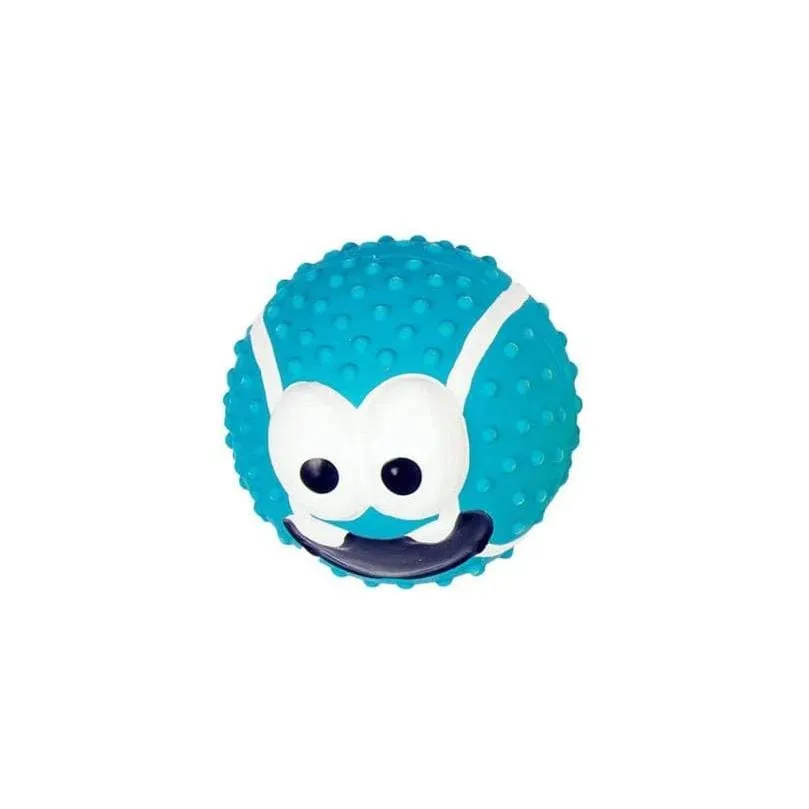 Latex Tennis Ball Smiley Mix 4cm mixed colors Pets Qatar