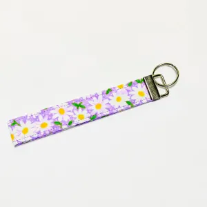Lavender Daisy Key Wristlet Charlotte's Pet