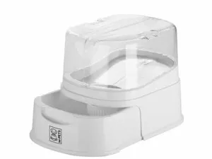 LENA WATER DISPENSER - 2000 ML WHITE & TRANSPARENT Pets Qatar