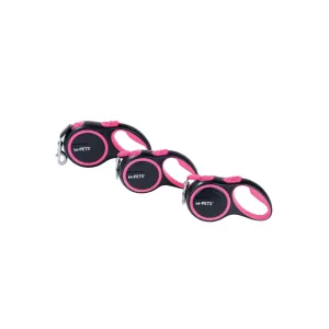 LIBERTY Dog Retractable Leash - Pink
