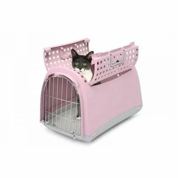 Linus Open TopCabrio Carrier Light Pink Pets Qatar