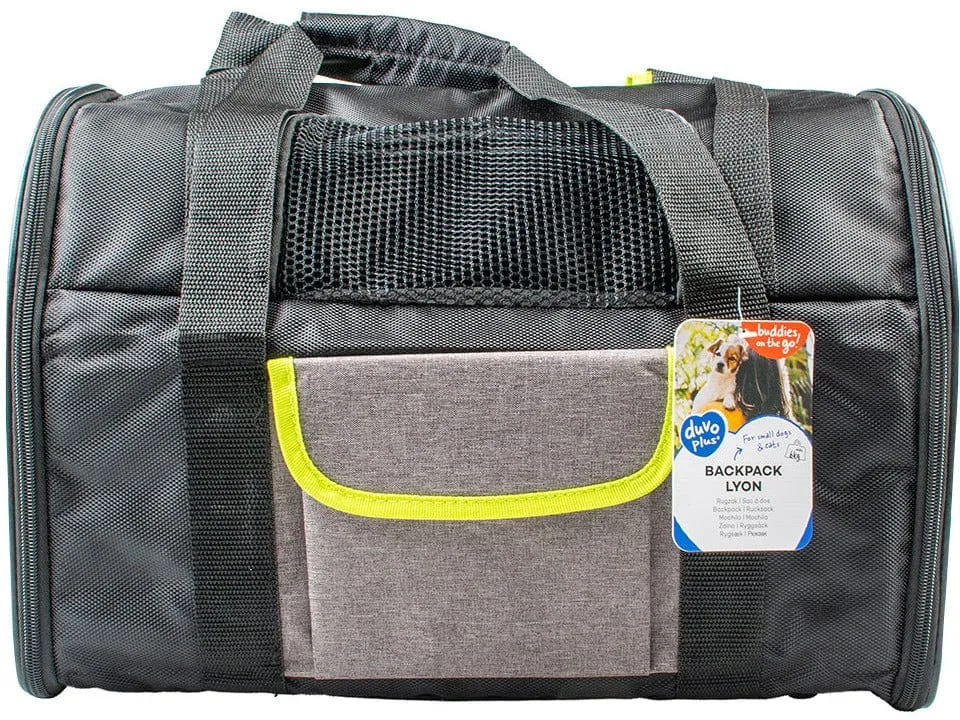 Lyon backpack 43x20x29cm - max. 6kg black Pets Qatar