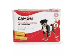 Male dog wraps - size 1 - (12pcs)- 1pack Pets Qatar