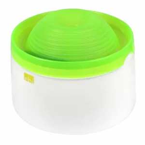 Mango drinking fountain 22x22x15CM green Pets Qatar