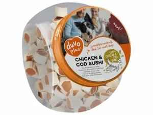 meat! Chicken & cod sushi 500g - ± 138st Pets Qatar