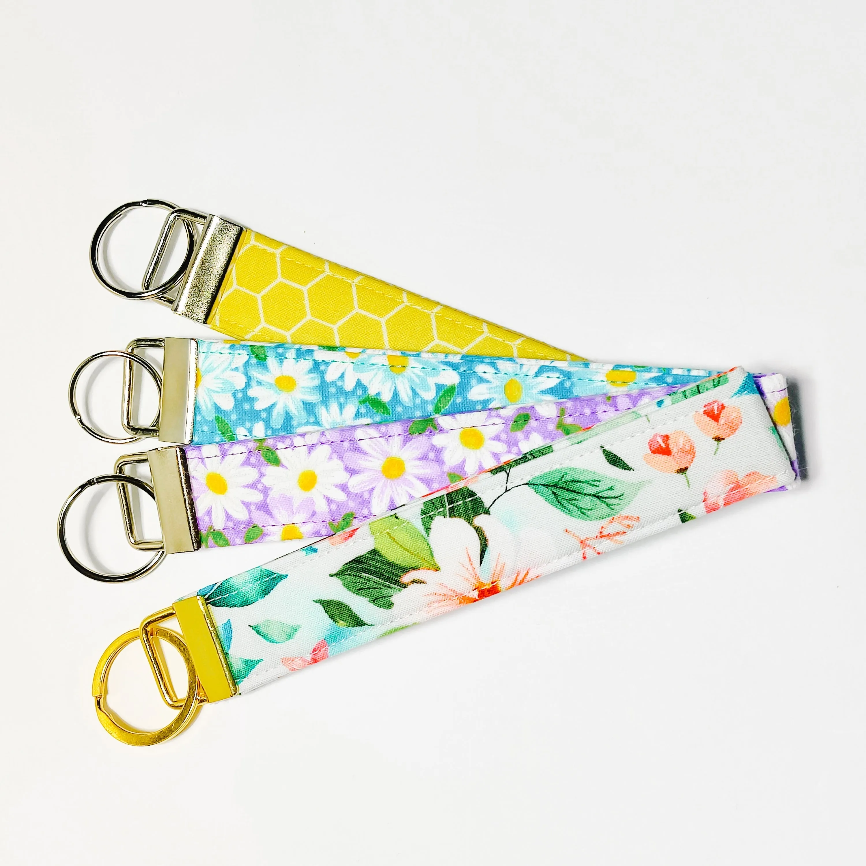 Mermaid Floral Key Wristlet Charlotte's Pet