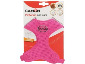 Mesh harness with double adjustment - FUCHSIA - SM Pets Qatar