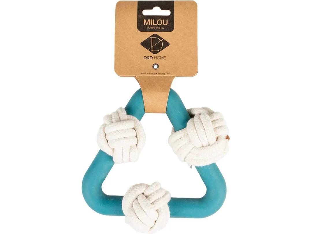 Milou Lagoon dog toy 17x18,5x6,5cm blue Pets Qatar