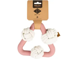 Milou Rosewood dog toy 17x18.5x6.5cm pink Pets Qatar