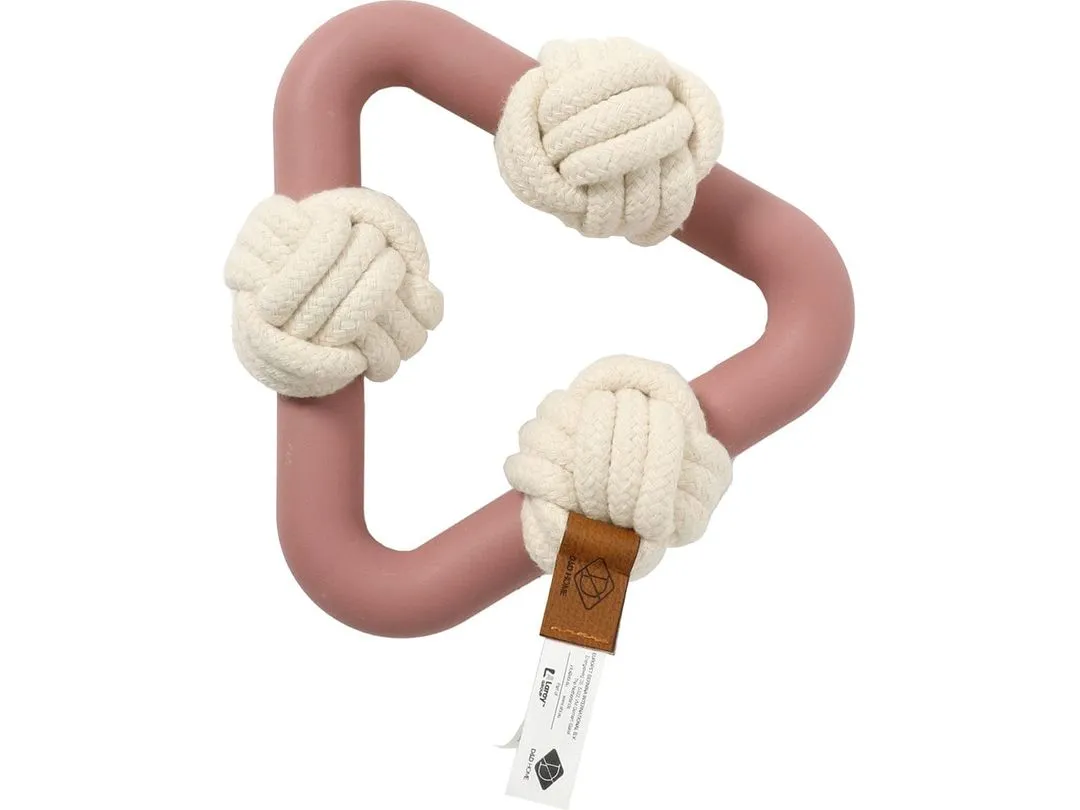 Milou Rosewood dog toy 17x18.5x6.5cm pink Pets Qatar