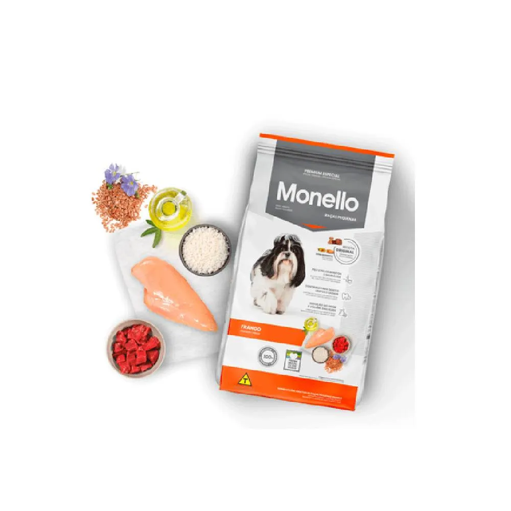 Monello Caes Adultos Racas Pequenas Frango 15Kg Pets Qatar