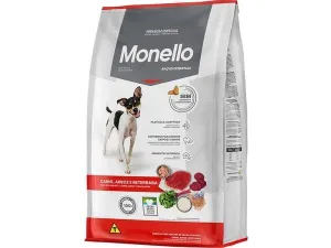 Monello Small Breeds Adult Dogs, Beef and Rice 1Kg Pets Qatar