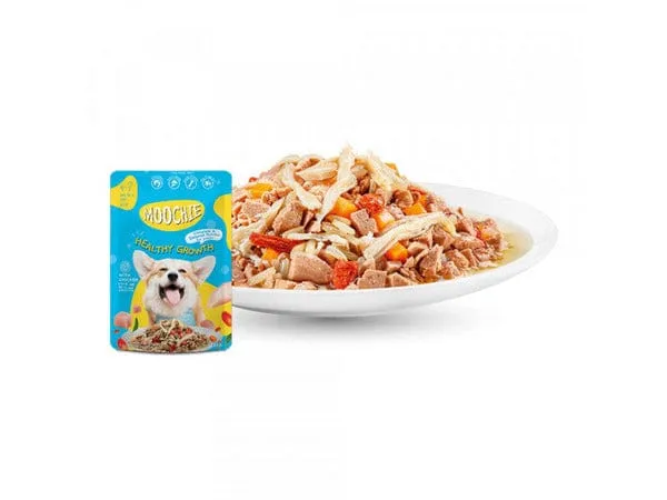 Moochie Casserole With Chicken (Healthy Growth ) 85G  Pouch Pets Qatar