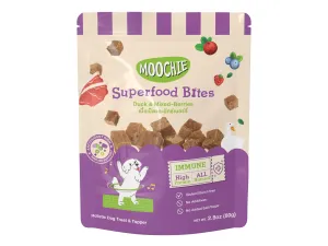 MOOCHIE SUPERFOOD BITES - DUCK & MIXED-BERRIES 80g Pets Qatar