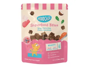 MOOCHIE SUPERFOOD BITES - OCEAN FISH & KALE 80g Pets Qatar