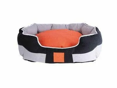 MOON BASKET - L ORANGE &  GRAY Pets Qatar