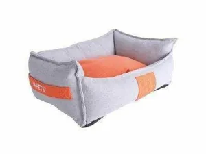 MOON BASKET - S ORANGE &  GRAY Pets Qatar