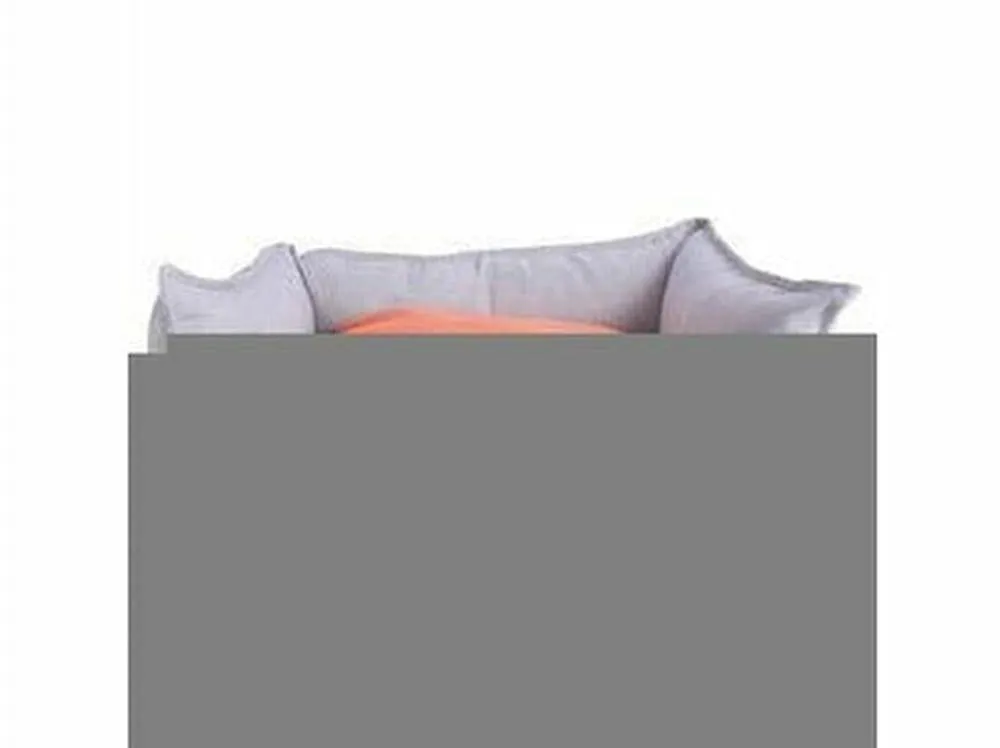 MOON BED - L ORANGE &  GRAY Pets Qatar