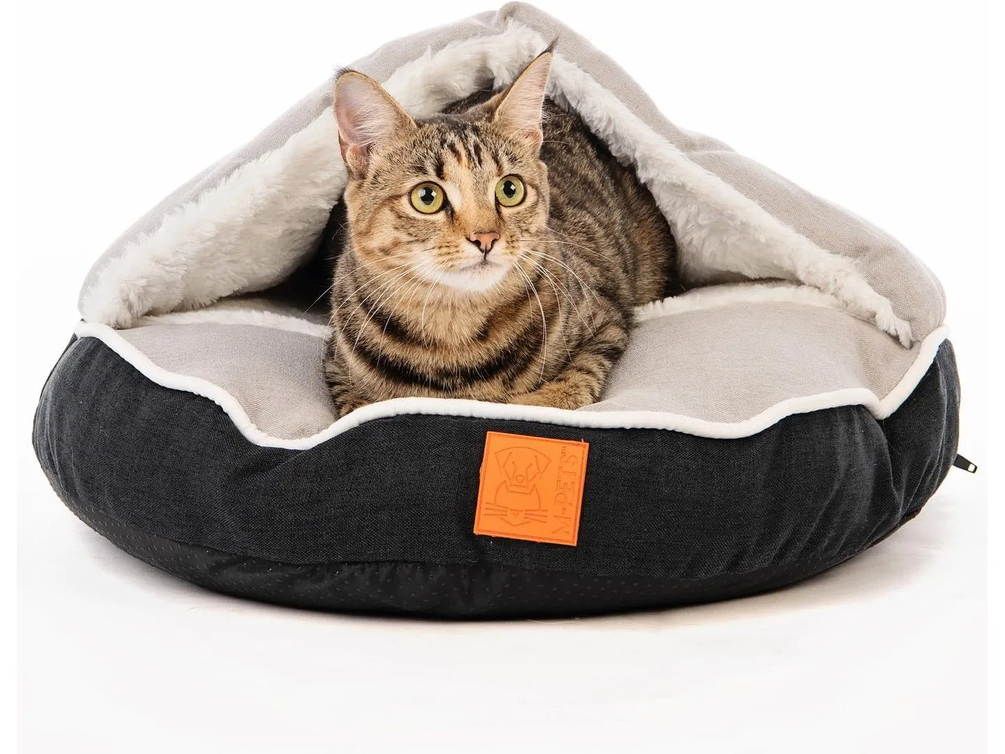 Moon Cushion Gray Pets Qatar