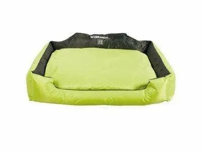 Natuna Basket - Xl // Size: 120 X 95 X 26Cm Lemon Green & Grey Pets Qatar