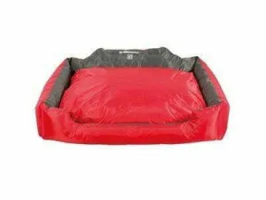 Natuna Basket - Xl // Size: 120 X 95 X 26Cm Red & Grey Pets Qatar