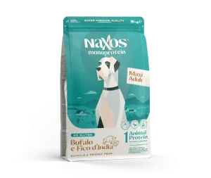 Naxos ADULT MAXI Bufalo and prickly pear 3kg Pets Qatar