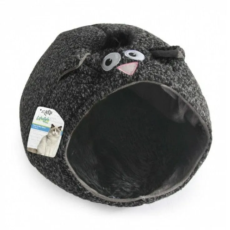 Nest Cat Bed Black Pets Qatar