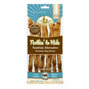 Nothin` To Hide Small Twist Stix - Beef 65G Pets Qatar