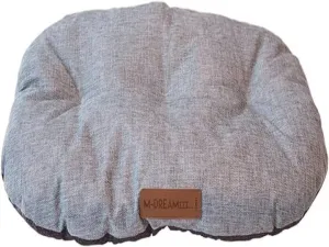 Oleron Oval Cushion - Xxl Light Grey Pets Qatar
