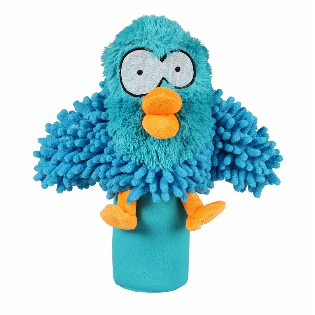 Oohoo bottle squeaker 27cm blue Pets Qatar