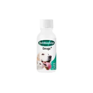 OptiBiomega Omega   (Skin & Coat Support for Cats & Dogs) 100 ml Pets Qatar