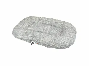 Oval cushion sewn Cliff 71x52x7,5cm grey Pets Qatar